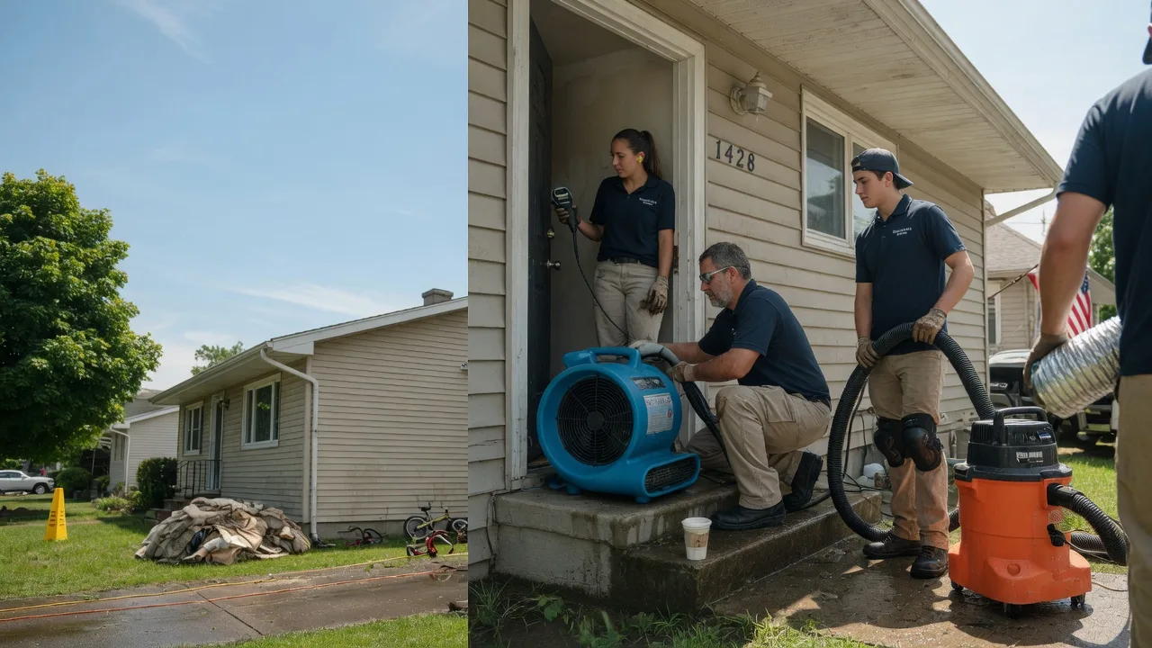 Water Damage Restoration in Cornell, IL near me